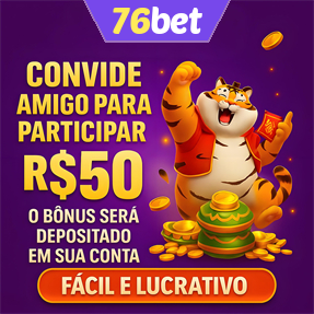 76bet Indique amigos para receber um bônus